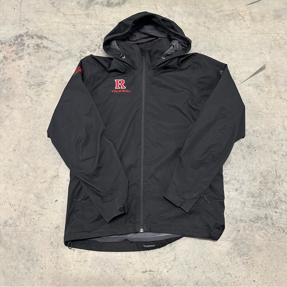 Adidas Rutgers Scarlet Knights Jacket Pullover Mens M‎ 
Black Player Issue